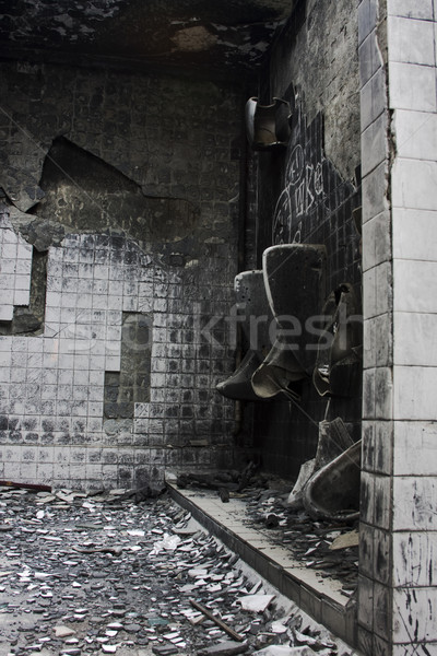 épület wc tűz otthon háttér keret Stock fotó © cozyta