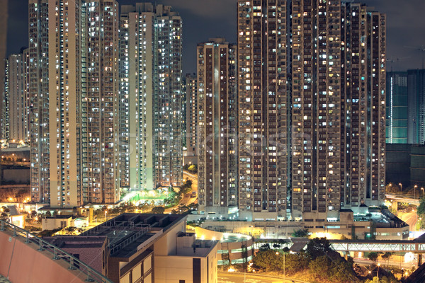 Hong kong at night  Stock photo © cozyta