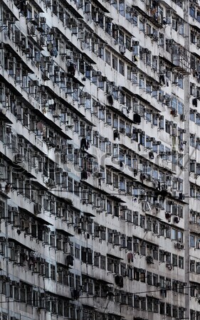 Eski Hong Kong gün ev Retro Stok fotoğraf © cozyta