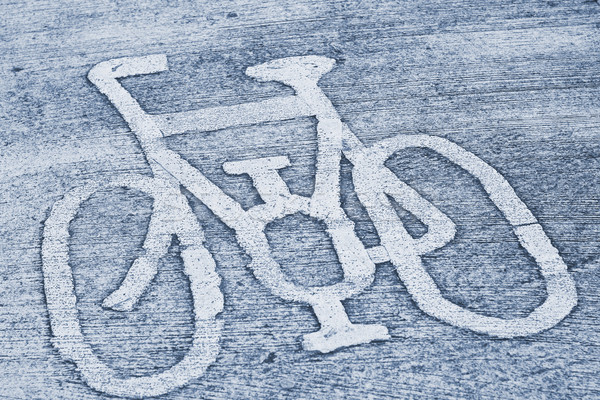 Bicycle road sign.  Stock photo © cozyta