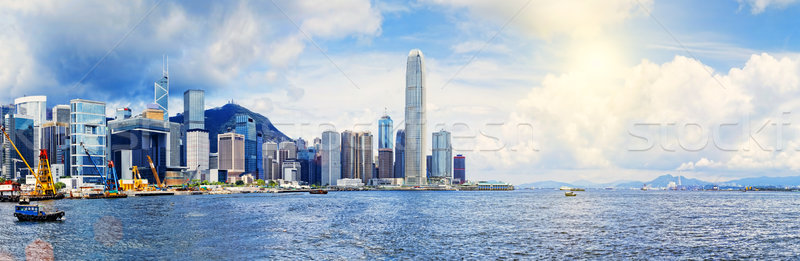 Hong Kong harbour Stock photo © cozyta