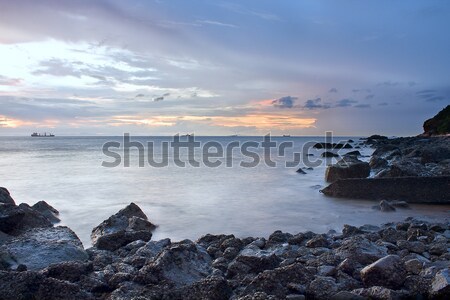sunset coast  Stock photo © cozyta