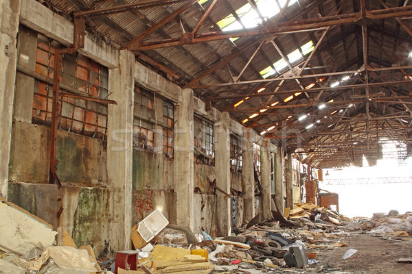Abandoned Industrial Furnace  Stock photo © cozyta