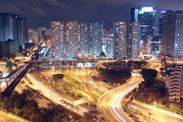 Hong kong at night  Stock photo © cozyta