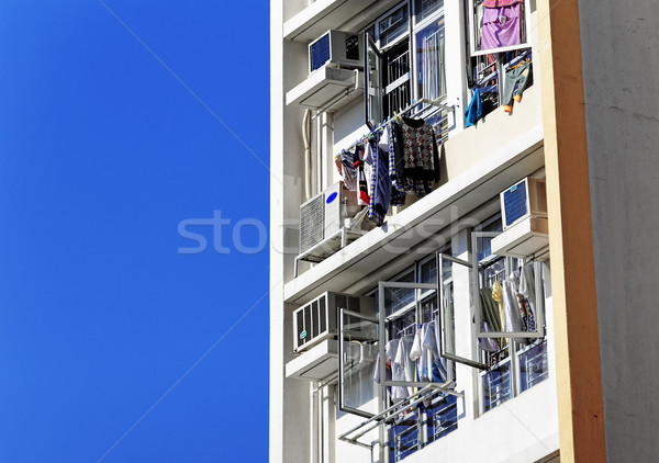 Old apartments at day Stock photo © cozyta