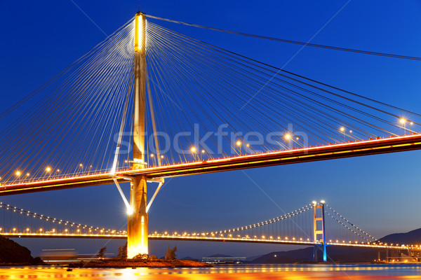 Stock photo: hong kong highway bridge