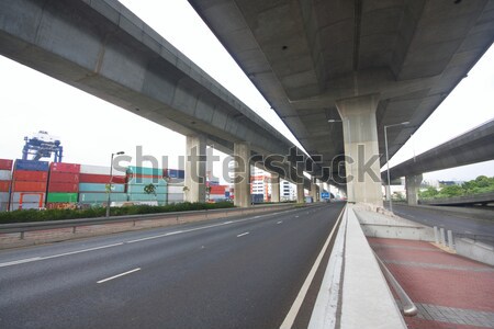 highway under the bridge Stock photo © cozyta