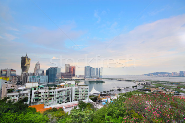 Macau Tower Convention and Sai Van bridge  Stock photo © cozyta