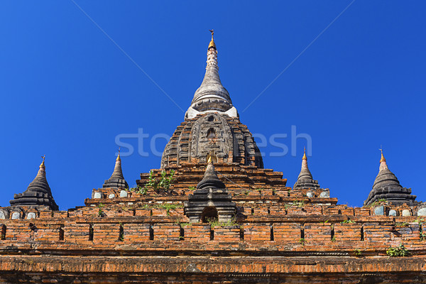 Buda torre día famoso lugar Myanmar Foto stock © cozyta