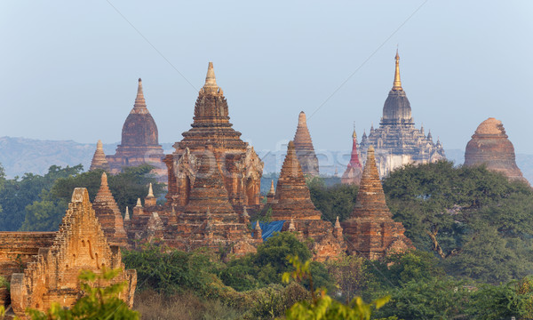 Будду башни день известный место Мьянма Сток-фото © cozyta