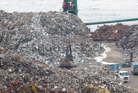 scrap yard recycling Stock photo © cozyta