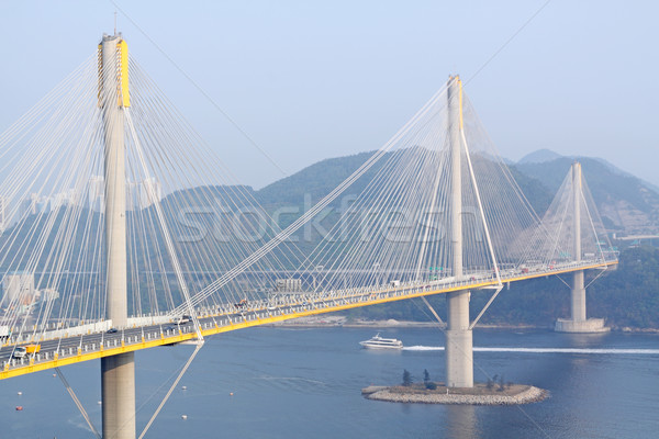 Ting Kau Bridge Stock photo © cozyta