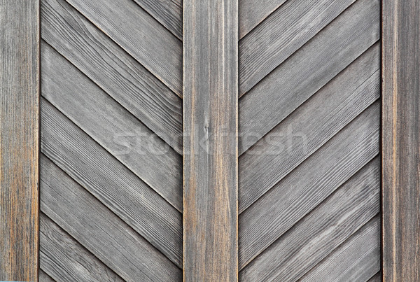 Old wooden palisade  Stock photo © cozyta