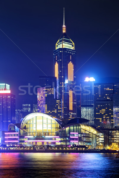 Hong Kong night Stock photo © cozyta