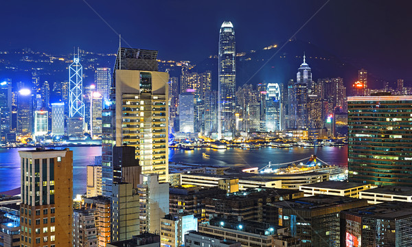 Hong kong downtown area  Stock photo © cozyta