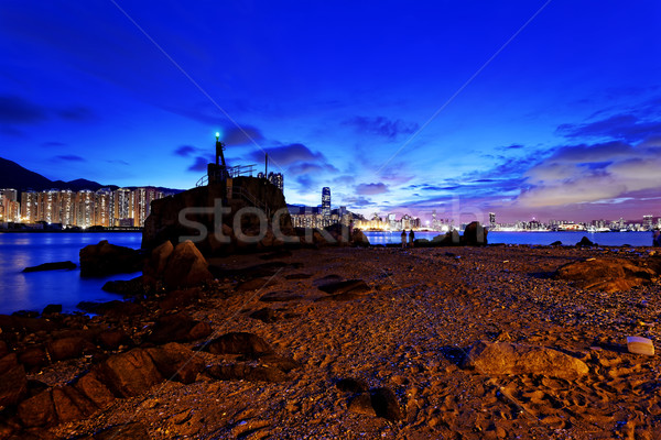 Hong Kong Sunset Stock photo © cozyta