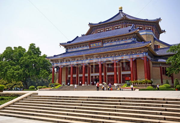 Sun Yat-sen Memorial Hall in Guangzhou, China  Stock photo © cozyta