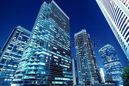 Stock photo: Modern skyscraper building on Hong Kong Island
