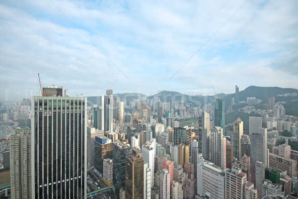 District at Hong Kong, view from skyscraper.  Stock photo © cozyta