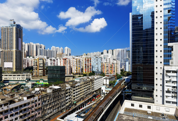 Stock photo: Hong Kong Day, Kwun Tong distract