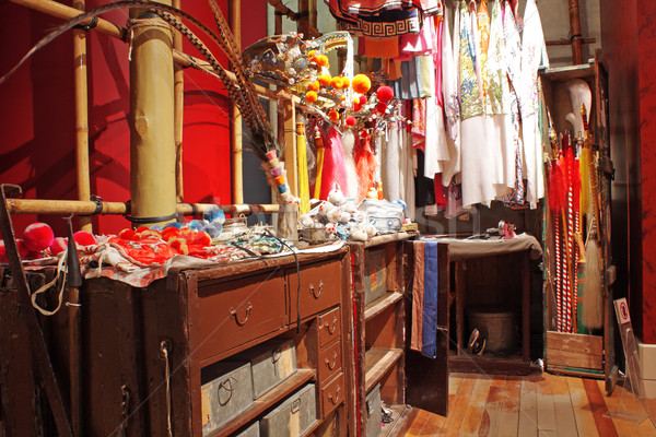 Chinez operă dressing modă artă cameră Imagine de stoc © cozyta