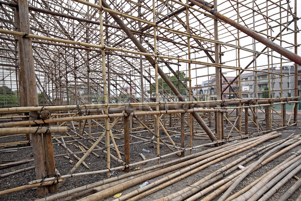 Scaffolding Stage Stock photo © cozyta