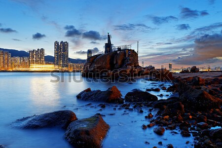 Hong Kong Sunset Stock photo © cozyta