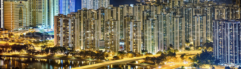 Hong Kong Night Stock photo © cozyta