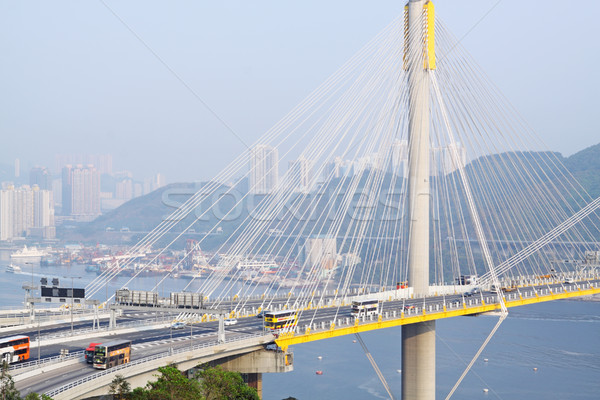 Ting Kau Bridge Stock photo © cozyta