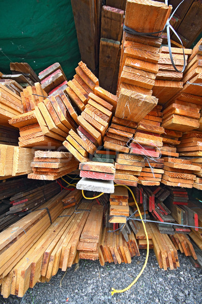 Stock foto: Holz · Bau · Bord · hat · Material