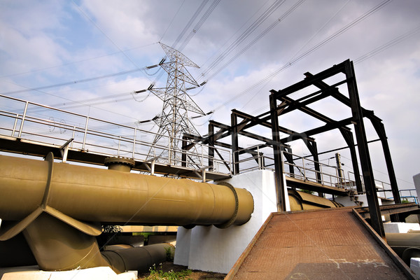 Industrie affaires technologie usine énergie gaz [[stock_photo]] © cozyta