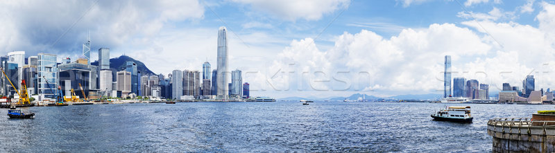 Hong Kong harbour Stock photo © cozyta