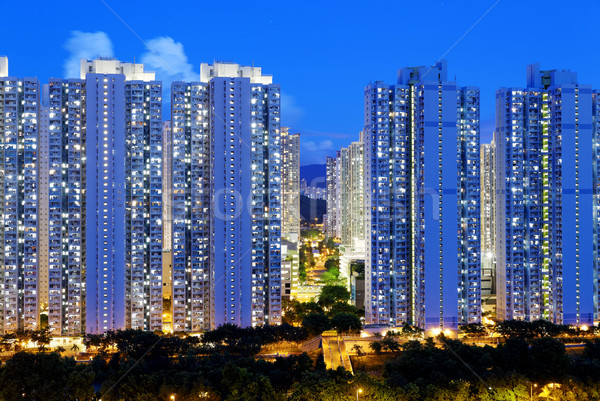 Public Estate in Hong Kong  Stock photo © cozyta