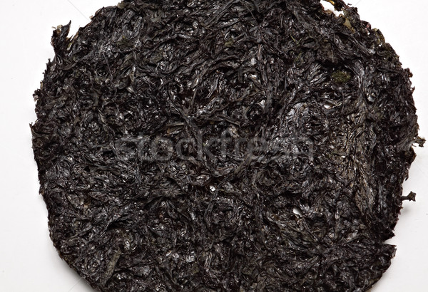 Stock photo: One type of dried seaweed commonly used for salads and soups. 