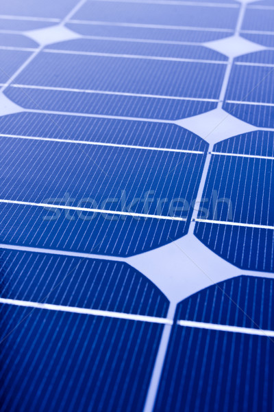 Closeup of Solar Panels,useful for alternative energy themes. Stock photo © cozyta