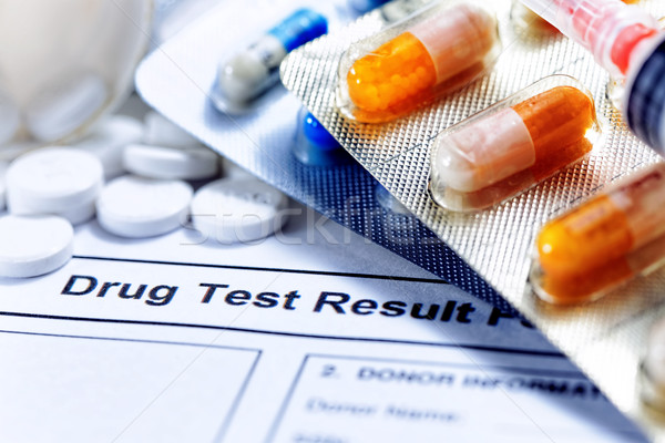 drug test report Stock photo © cozyta