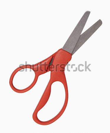 красный безопасности ножницы Сток-фото © CrackerClips