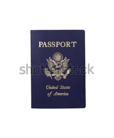 Americano passaporto foto oggetto america Foto d'archivio © CrackerClips