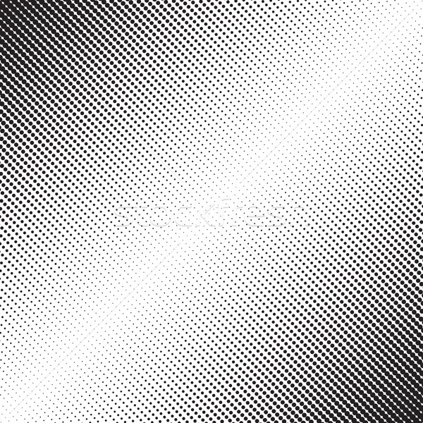 Diagonal Dots Halftone Pattern Stock photo © creativika