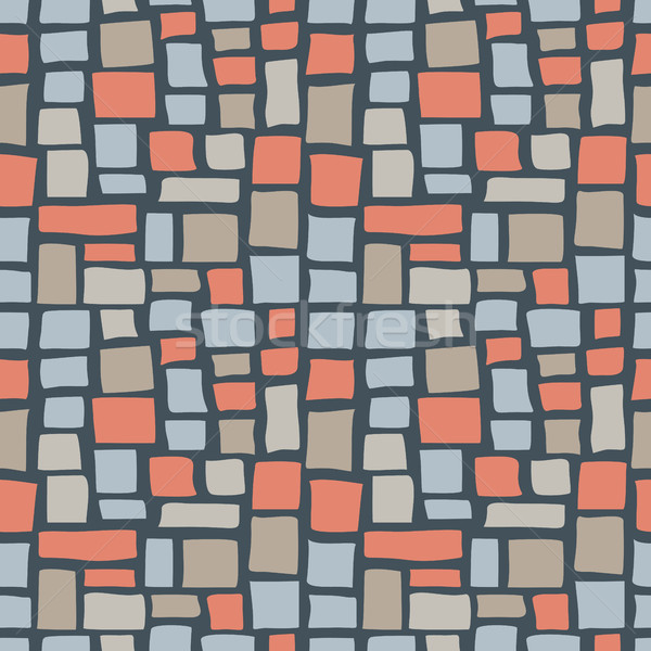 Abstrato tijolos textura azulejos colorido Foto stock © creativika