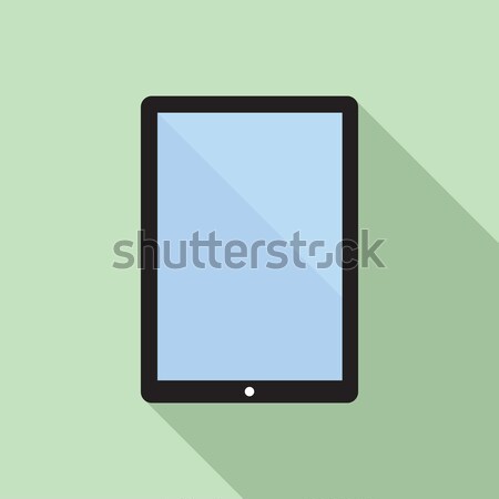 Tablet Computer Flat Icon Stock photo © creativika