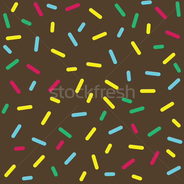 Colorful Donut Glaze Seamless Pattern Stock photo © creativika