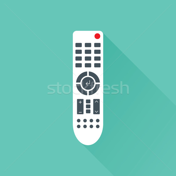 TV Remote Control Flat Icon Stock photo © creativika