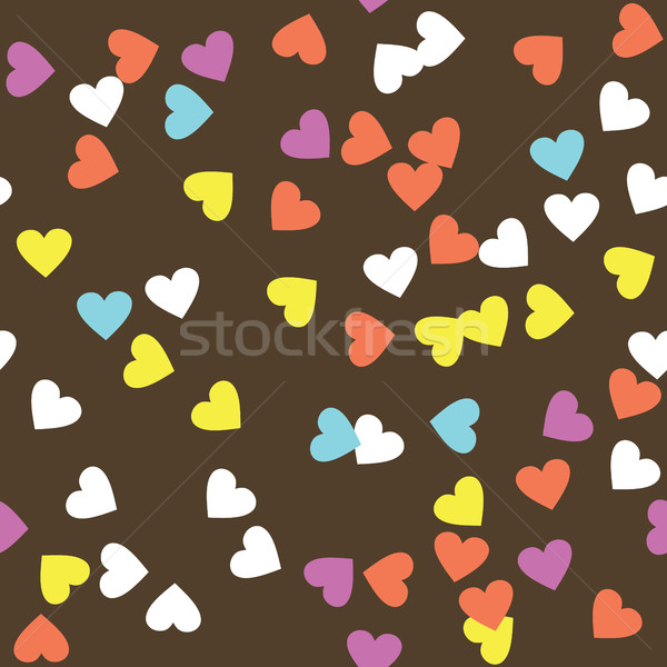 Stock photo: Colorful Donut Glaze Seamless Pattern