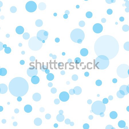 Transparent Circles Seamless Pattern Stock photo © creativika