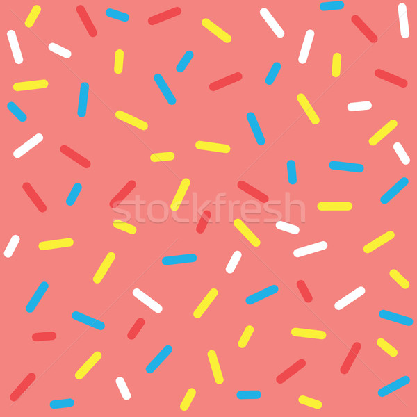 Colorful Donut Glaze Seamless Pattern Stock photo © creativika