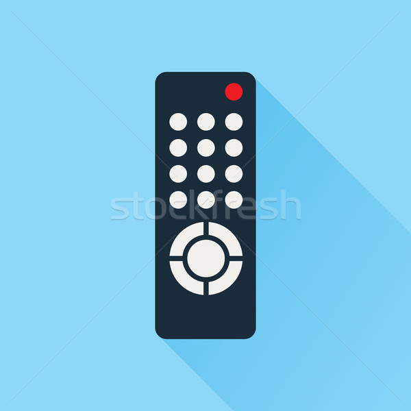 TV Remote Control Flat Icon Stock photo © creativika