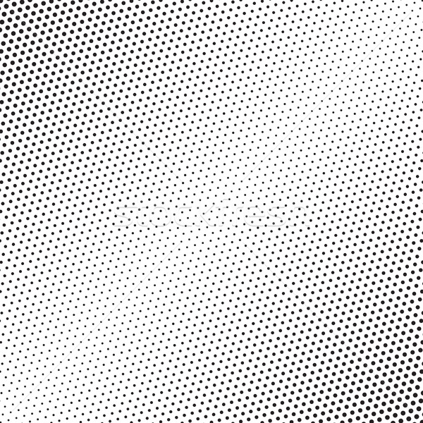 Stock photo: Halftone Dots Pattern Gradient Background