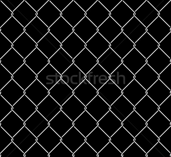 Metallic Wired Fence Seamless Texture Overlay Stock photo © creativika