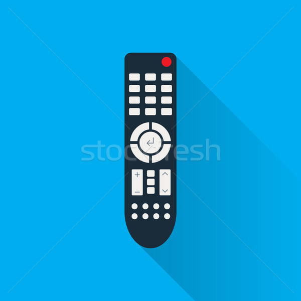 TV Remote Control Flat Icon Stock photo © creativika